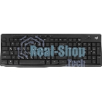 Комплект клавиатура+мышь Logitech MK295 беспроводной, USB, чёрный