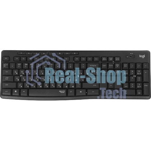 Комплект клавиатура+мышь Logitech MK295 беспроводной, USB, чёрный