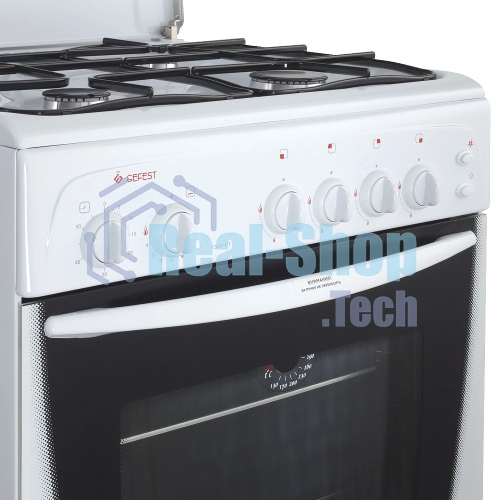 Плита газовая Gefest ПГ 1200 С5 белый, конфорок 4 шт, духовка 63 л, 60 см x 85 см x 60 см