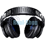 Наушники с микрофоном Audio-Technica ATH-G1 черный/синий 2м мониторные оголовье (80000808)