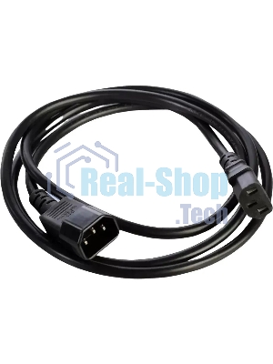 Шнур питания NTSS NTSS-PC13141 C13-С14 проводник.:3x0.75мм2 1м 220В 10А черный