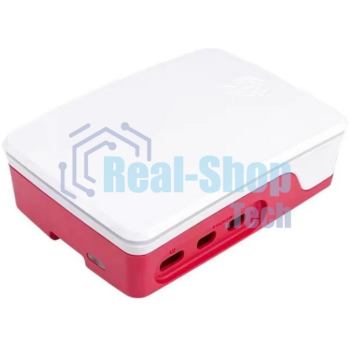 Пластиковый корпус RA795 для Raspberry Pi 5 c активным вентилятором