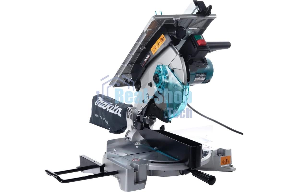 Пилы электрические дисковые, торцовочные Makita LH1040 Пила комб,1650Вт,4800об\м,дискф260х30мм,рез-93х95мм,14кг,кор,наклон-45\0гр,поворот-45\45гр