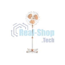 Вентилятор Centek CT-5004 бежевый, напольный, 40 Вт, 3 скорости, 43 см (выписывать кратно 2)