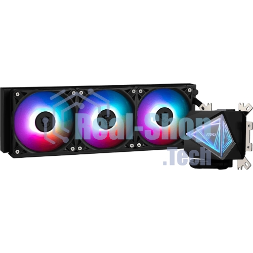 Система жидкостного охлаждения MSI MAG CORELIQUID I360 3x ARGb Gen2 Fan, ARGb Gen2 Block, Color Box