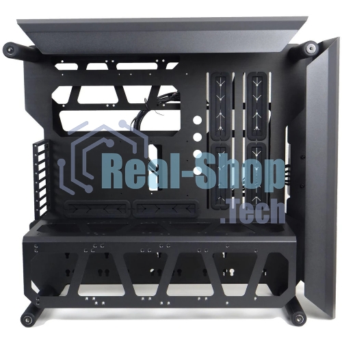 Корпус без блока питания Raijintek ENYO, Full-Tower, TG, no fans, 4xUSB-A 3.0, SSI-EEB, E-ATX, ATX, mATX, mITX Black