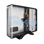 Компьютерный корпус Desktop ExeGate EX288781RUS MI-207U-350W-8 (miniITX/mATX, БП M350 с вент. 8см, 1*USB+1*USB 3.0, аудио, черный)
