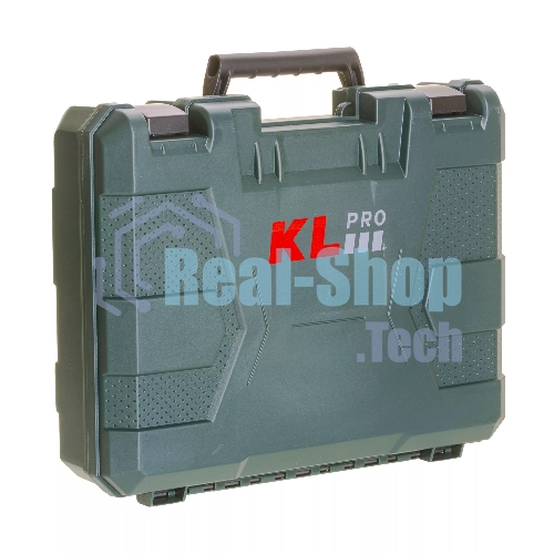 Профессиональный бесщеточный гайковерт аккумуляторный KLPRO KLSS18BH-20 (18В, Li-ion-2шт, 2.0Ач, 400Нм, 2 скорости, подсветка,З/У,в кейсе)
