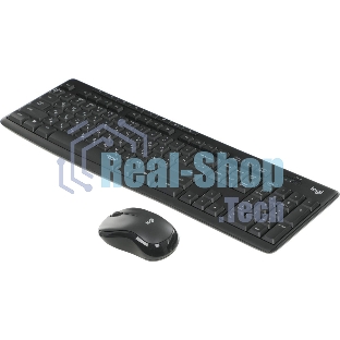 Комплект клавиатура+мышь Logitech MK295 беспроводной, USB, чёрный
