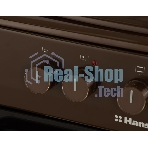 Плита электрическая Hansa FCEB53000 коричневый, конфорок 4 шт, духовка 69 л, 50 см x 85 см x 60 см