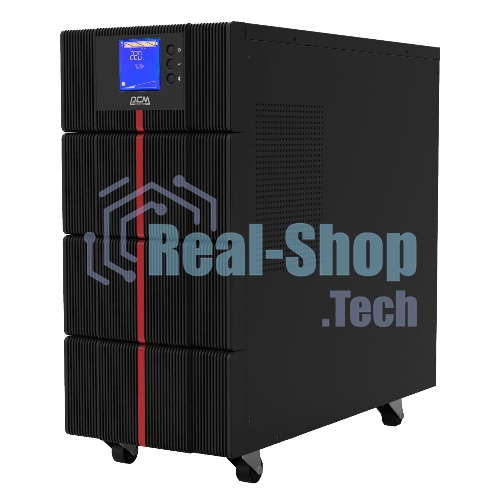 Источник бесперебойного питания Powercom MACAN, On-Line, 6000VA/6000W, Tower, IEC, LCD, Serial+USB, SmartSlot, подкл. доп. батарей