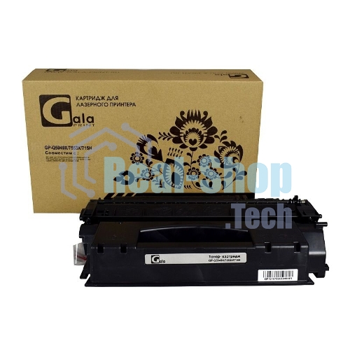 Картридж лазерный GalaPrint GP-Q5949X/7553X/715H черный (7000 стр.) для HP LaserJet 1320/1320N/3390/3392/P2010/P2014/P2015/2015d/2015n/M2727/M2727nf/M2727nfs/Canon LBP-3310/3370/3300