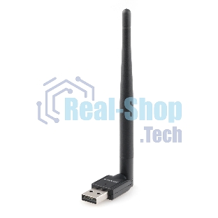 Сетевой адаптер Wi-Fi Gembird 150 Мбит, USB, 802.11b/g/n