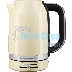 Чайник электрический KitchenAid 5KEK1701EAC кремовый, 1.7 л, 2400 Вт