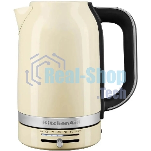 Чайник электрический KitchenAid 5KEK1701EAC кремовый, 1.7 л, 2400 Вт