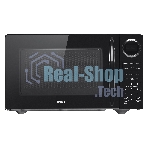 Микроволновая печь BBK 23MWS-907S/B черный, 23 л, 900 Вт, переключатели - сенсор