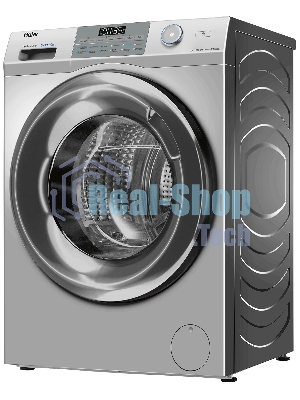 Стиральная машина Haier HW70-BP12959BSE серебристая, загрузка фронтальная 7кг, 1200 об/мин., класс: A+++