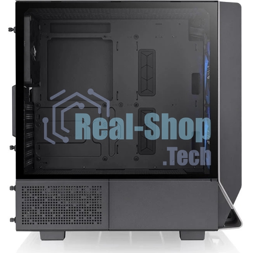 Компьютерный корпус Thermaltake Ceres 300 TG ARGB черный без БП ATX 3x140мм 2xUSB 3.0 1xUSB3.1 audio bott PSU