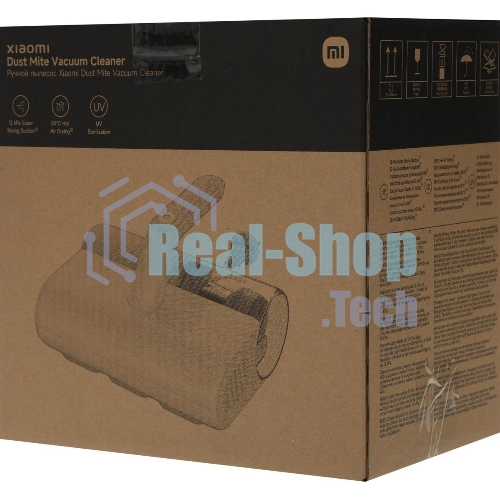 Пылесос ручной Xiaomi Dust Mite Vacuum Cleaner EU MJCMY02EU белый, 169/350 Вт, уборка сухая, пылесборник контейнер 0,4 л
