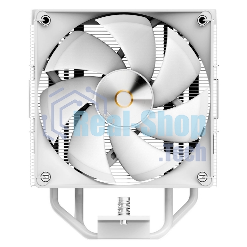 Кулер для процессора Cooler Ocypus Delta A40 WH ARGb белый 120мм алюминий+медь 2000rpm 29db 4-pin 220W 156мм