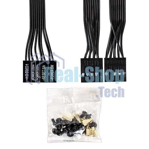 Компьютерный корпус Minitower ExeGate BAA-403-AAA400 (mATX, БП AAA400 с вент. 8см, 2*USB, HD Audio, черный)