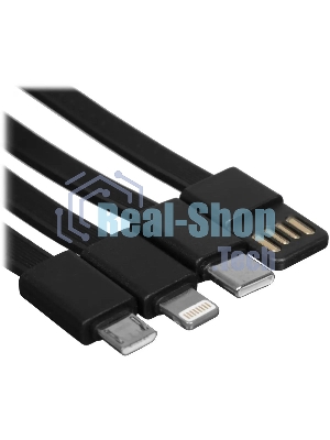 Портативный аккумулятор Tecno Pocket S201 20000mAh 2.4A 2xUSB-A/USB-C черный