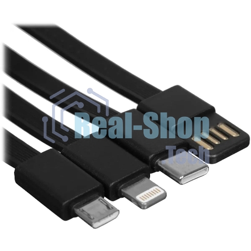 Портативный аккумулятор Tecno Pocket S201 20000mAh 2.4A 2xUSB-A/USB-C черный