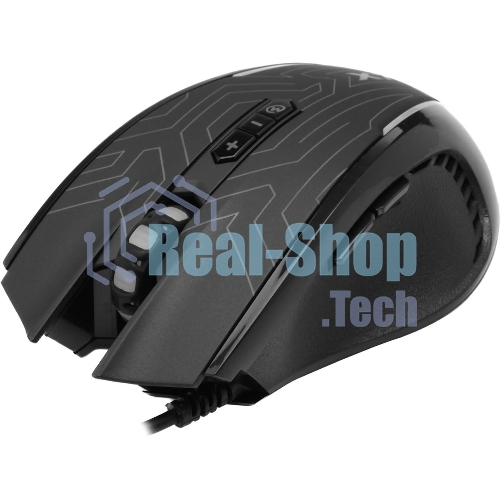 Мышь проводная A4Tech X87 черный, 2400 dpi, USB, кнопки - 8