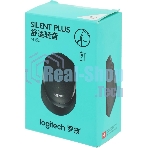 Мышь беспроводная Logitech M330 SILENT PLUS белый, 1000 dpi, радиоканал, USB, кнопки - 3