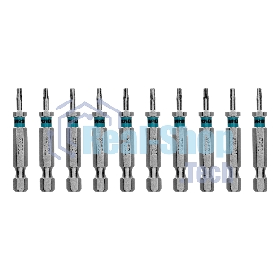 Бита Gross Torx 10х50 мм, сталь S2, шестигр., 10 шт.