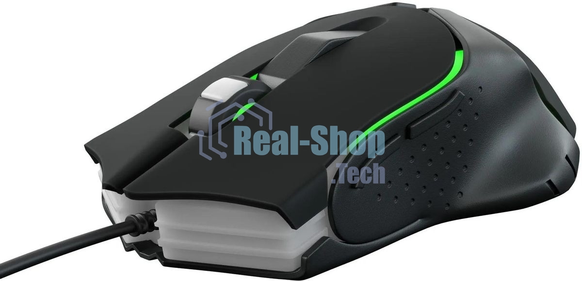 Мышь проводная GMNG 703GM черный, 3200 dpi, USB, кнопки - 6