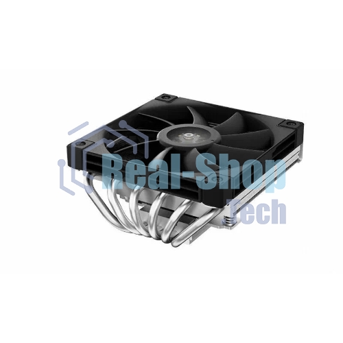 Кулер для процессора DEEPCOOL AN600 черный, 120 мм, алюминий, 1850 об/мин, 24.2 дБ, 4 pin, 180 Вт, 67 мм