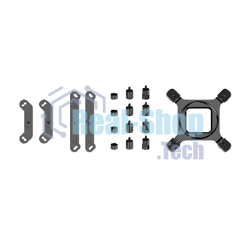 Кулер Ocypus Delta A62 BK ARGb черный 120мм алюминий+медь 2000rpm 29db 4-pin 260W 156мм