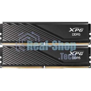 Оперативная память ADATA Lancer Blade, DDR5, 64GB (2x32GB), 5600 MHz, CL46, с радиатором, черный