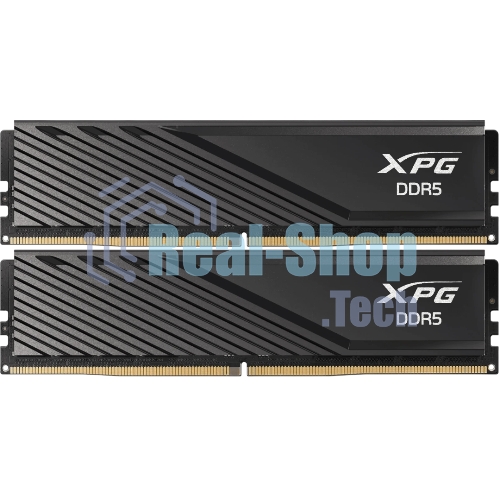 Оперативная память ADATA Lancer Blade, DDR5, 64GB (2x32GB), 5600 MHz, CL46, с радиатором, черный