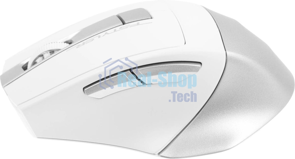 Мышь беспроводная A4Tech Fstyler FB35 белый/серый, 2000 dpi, радиоканал, Bluetooth, USB, кнопки - 6