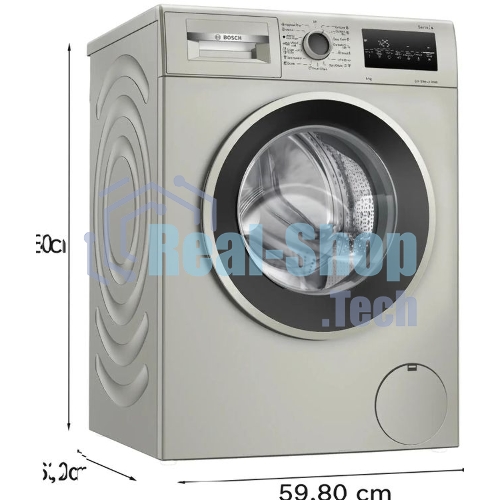 Стиральная машина Bosch WAN2821XME серебристый, загрузка фронтальная 8 кг, 1400 об/мин, класс A
