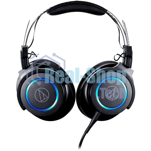 Наушники с микрофоном Audio-Technica ATH-G1 черный/синий 2м мониторные оголовье (80000808)