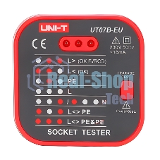 Тестер розеток UNI-T UT07B-EU 