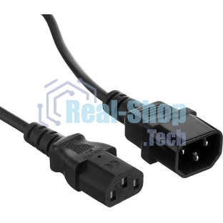 Шнур питания NTSS NTSS-PC13145 C13-С14 проводник.:3x1мм2 3м 220/250В 10А черный