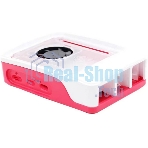 Пластиковый корпус RA795 для Raspberry Pi 5 c активным вентилятором