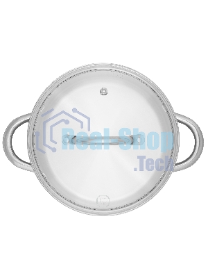 Кастрюля Rondell Point RDS-1312 4.8 л. d=24 см (с крышкой) сталь