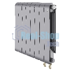 Радиатор Royal Thermo Infinity 500 Silver Satin VR80 - 8 секц.