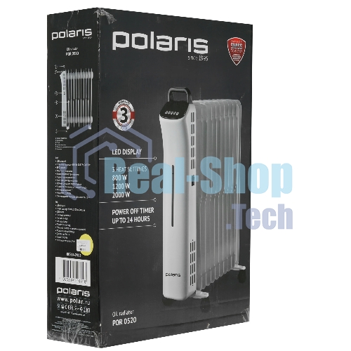 Масляный радиатор Polaris POR 0520 белый