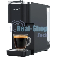 Кофемашина Vitek VT-CMC1600 1525Вт черный