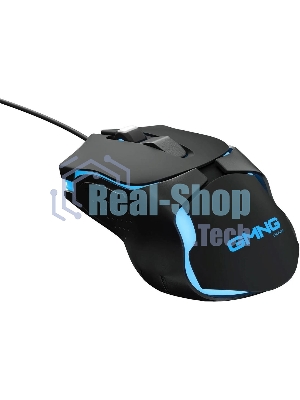 Мышь проводная GMNG 703GM черный, 3200 dpi, USB, кнопки - 6