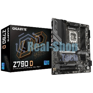 Материнская плата Gigabyte Z790 D, LGA 1700, Intel Z790, 4xDDR5, 4xSATA, 3xM.2, 1xPCI-E 3.0 x1, 1xPCI-E 4.0 x4, 1xPCI-E 5.0 x16, 1xHDMI, 1xDP, 1x 2.5Gb LAN, 4xUSB-A 2.0, 4xUSB-A 3.2 Gen 1, 1xUSB 3.2 Gen 2, 7.1, ATX
