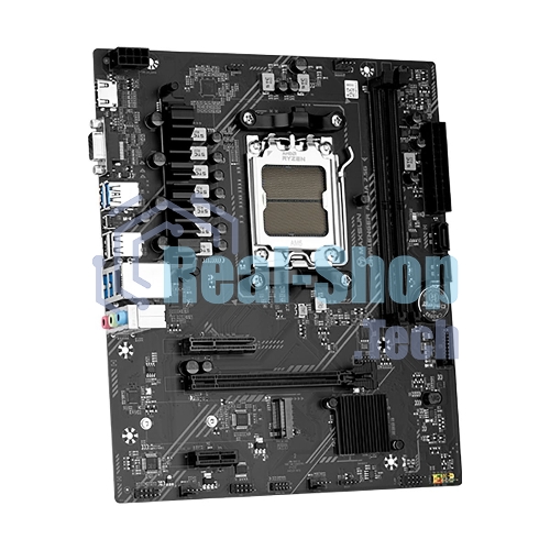 Материнская плата Maxsun Challenger A620A 2.5G, AM5, AMD A620, 2xDDR5, 2xSATA, 1xM.2, 1xPCI-E 4.0 x16, 1xPCI-E x4, 1xPCI-E x1, 1xVGA, 1xHDMI, 1x 2.5Gb LAN, 2xUSB-A 2.0, 4xUSB-A 3.2 Gen 1, 5.1, mATX
