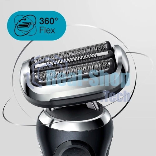 Электробритва сетчатая Braun Series 7 71-N1000S реж.эл.:3 питан.:аккум. черный