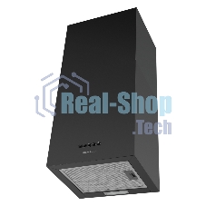 Вытяжка пристенная HOMSair Phlox Push 40 черный, 40 см, 700 куб. м/ч, 54 дБ